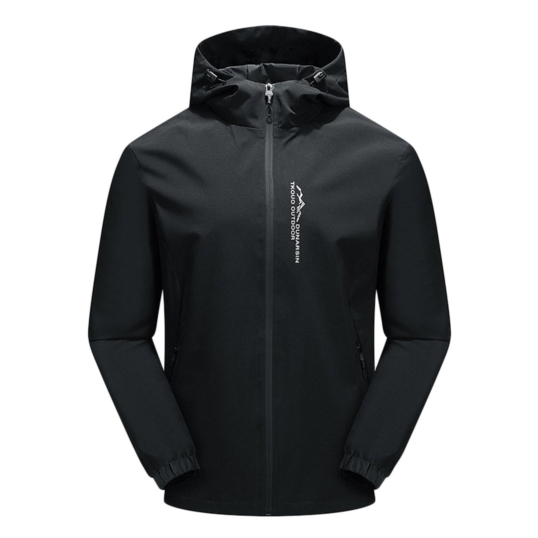 Wasser- und winddichte Outdoor-Jacke mit Kapuze