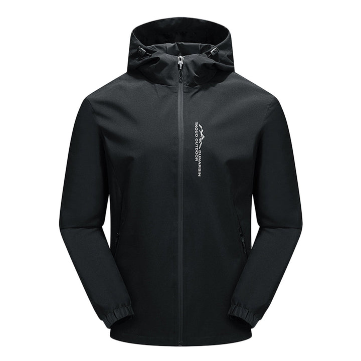 Wasser- und winddichte Outdoor-Jacke mit Kapuze