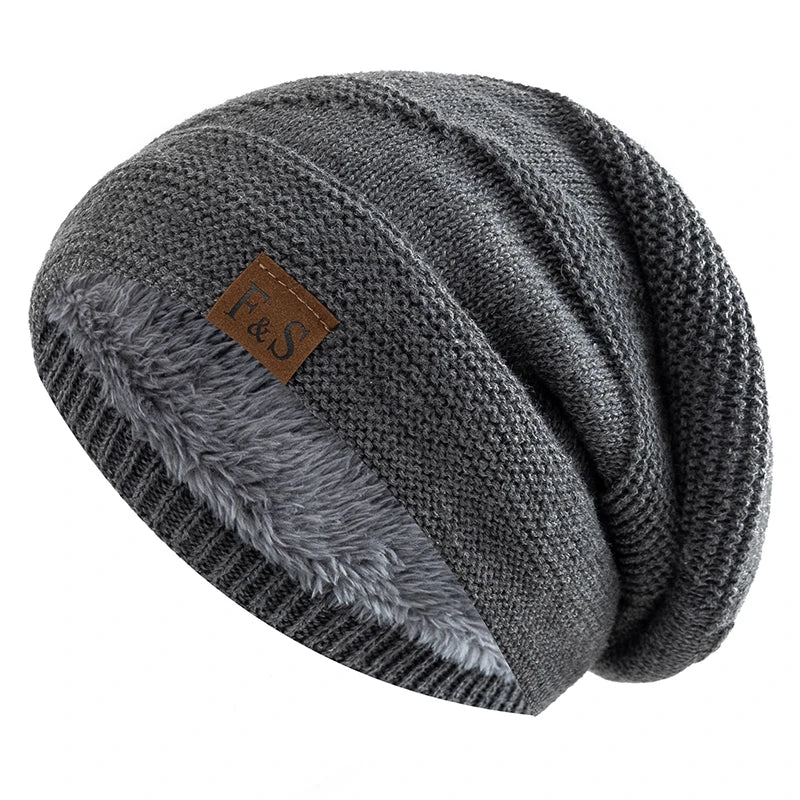 Wintermütze Damen und Herren – Kuschelige Beanie mit Fellfutter