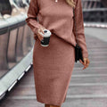 2-teiliges Damen Set aus Pullover und Rock | EB