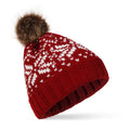 Bommelmütze – Gestrickte Wintermütze mit Bommel für Damen und Herren