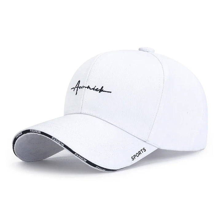 Basecap Männer – Bestickte Baseball Kappe mit Sonnenschutz aus Baumwolle