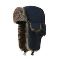 Mütze mit Ohrenklappen – Russische Ushanka Kappe für Männer, Winddicht und Warm