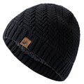 Wintermütze – Gestrickte Beanie mit Fellfutter für Damen und Herren