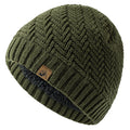 Wintermütze – Gestrickte Beanie mit Fellfutter für Damen und Herren