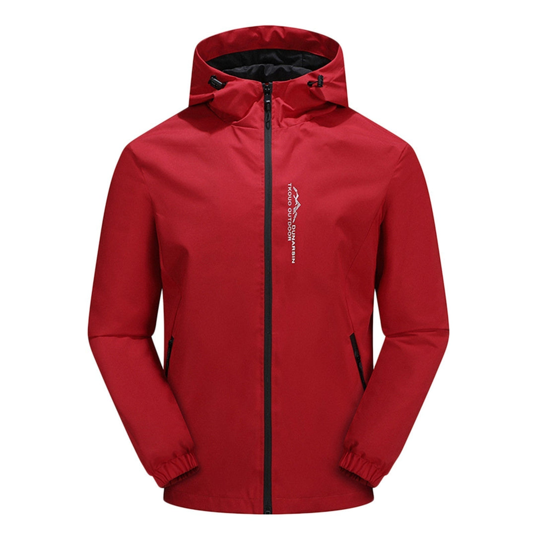 Wasser- und winddichte Outdoor-Jacke mit Kapuze