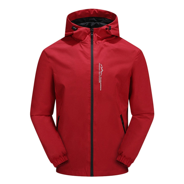 Wasser- und winddichte Outdoor-Jacke mit Kapuze