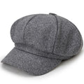 Baskenmütze Kappe – Winddichte Wollkappe für Damen und Herren, Herbst und Winter