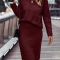 2-teiliges Damen Set aus Pullover und Rock | EB
