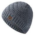 Wintermütze – Gestrickte Beanie mit Fellfutter für Damen und Herren