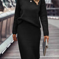 2-teiliges Damen Set aus Pullover und Rock | EB