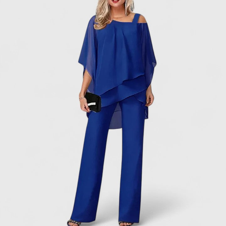 Elegantes Zweiteiliges Hosen-Set
