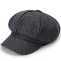 Baskenmütze Kappe – Winddichte Wollkappe für Damen und Herren, Herbst und Winter