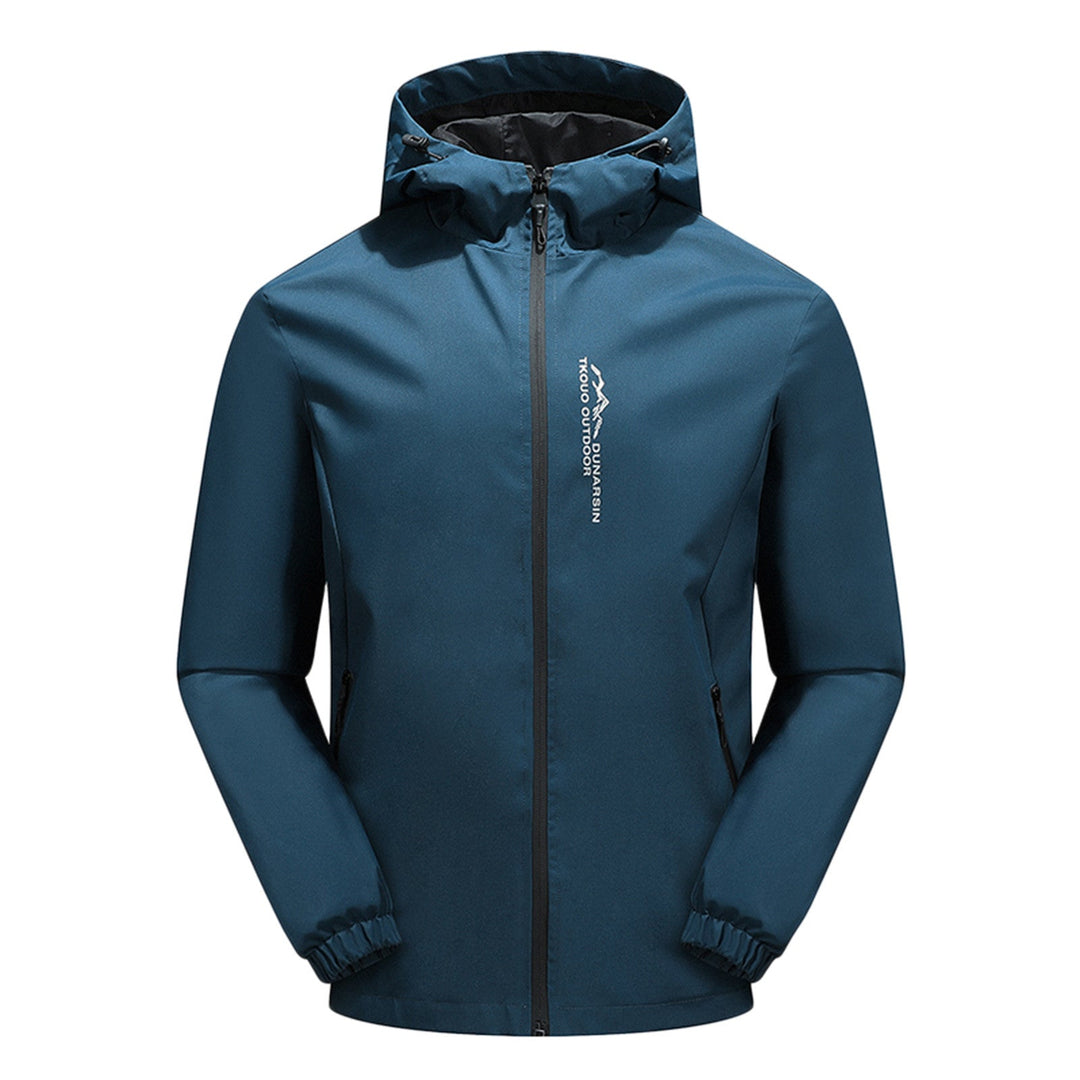 Wasser- und winddichte Outdoor-Jacke mit Kapuze