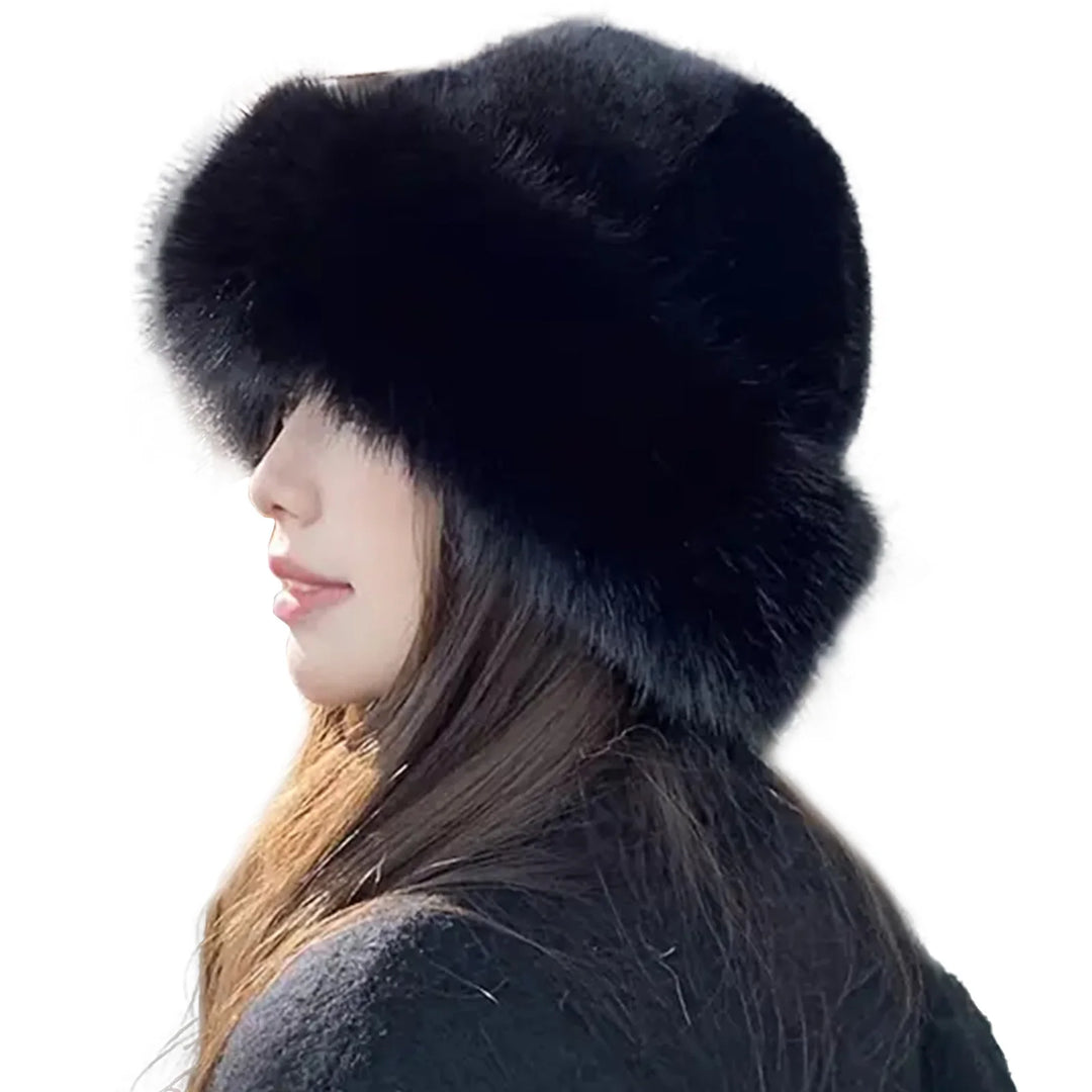 Pudelmütze Damen – Flauschige Fellkappe für kalte Wintertage