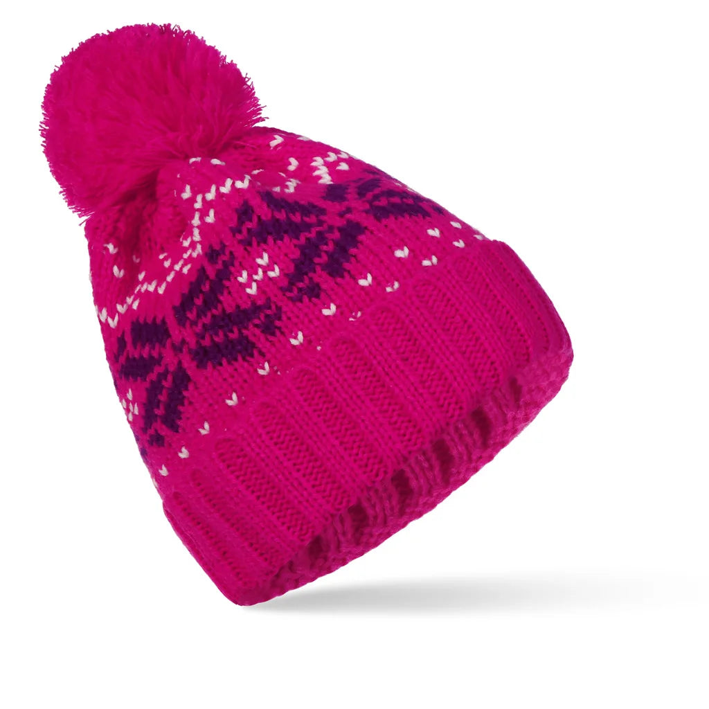 Bommelmütze – Gestrickte Wintermütze mit Bommel für Damen und Herren