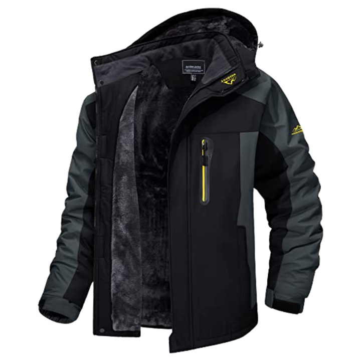 Herren Kältefeste Jacke mit Reißverschluss