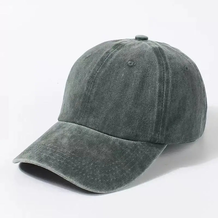 Basecap Unisex – Gewaschene Baumwoll Kappe im Dad-Hat-Stil für Damen und Herren