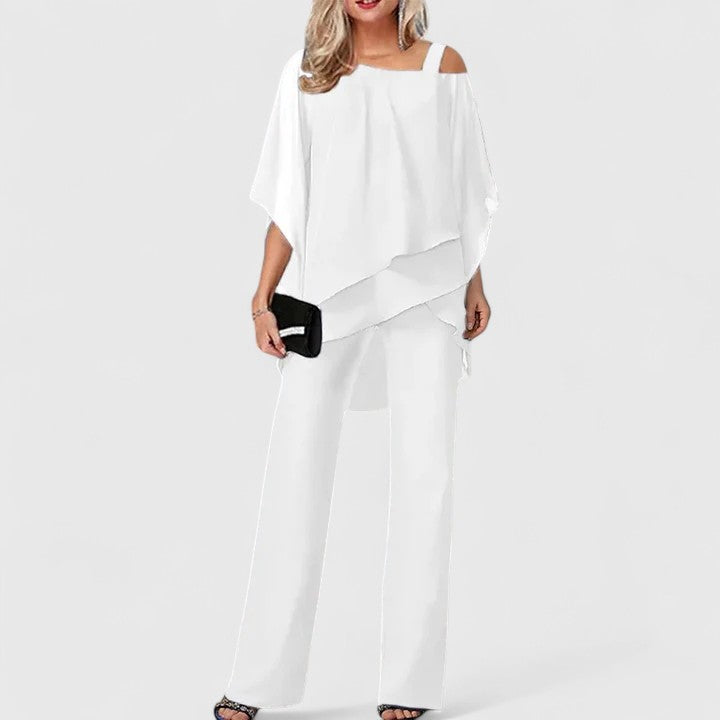 Elegantes Zweiteiliges Hosen-Set