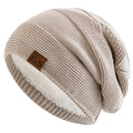 Wintermütze Damen und Herren – Kuschelige Beanie mit Fellfutter