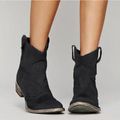 Elegante Wildleder-Westernstiefel für einen stilvollen Look