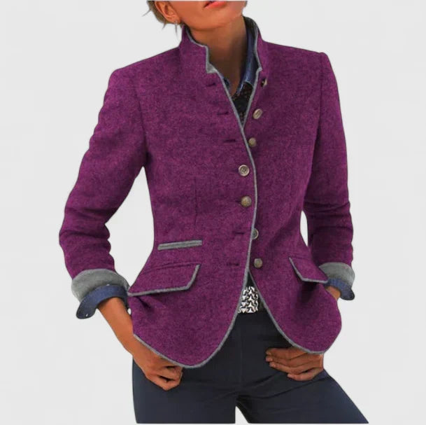 Damen Formeller Cardigan mit Knopfleiste