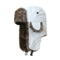 Mütze mit Ohrenklappen – Russische Ushanka Kappe für Männer, Winddicht und Warm