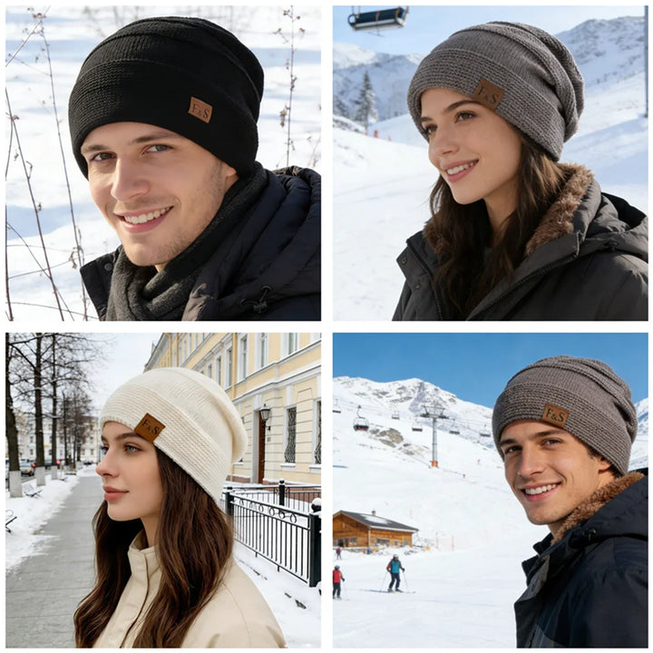 Wintermütze Damen und Herren – Kuschelige Beanie mit Fellfutter