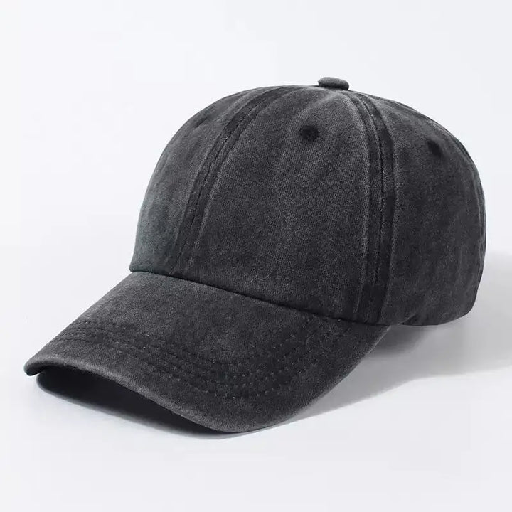 Basecap Unisex – Gewaschene Baumwoll Kappe im Dad-Hat-Stil für Damen und Herren