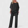 Elegantes Zweiteiliges Hosen-Set