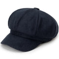 Baskenmütze Kappe – Winddichte Wollkappe für Damen und Herren, Herbst und Winter