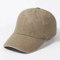 Basecap Unisex – Gewaschene Baumwoll Kappe im Dad-Hat-Stil für Damen und Herren