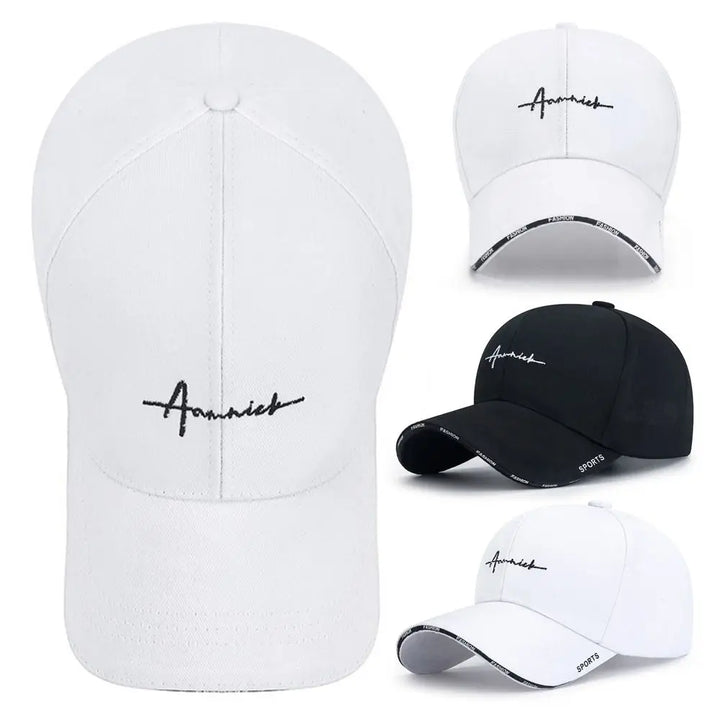 Basecap Männer – Bestickte Baseball Kappe mit Sonnenschutz aus Baumwolle