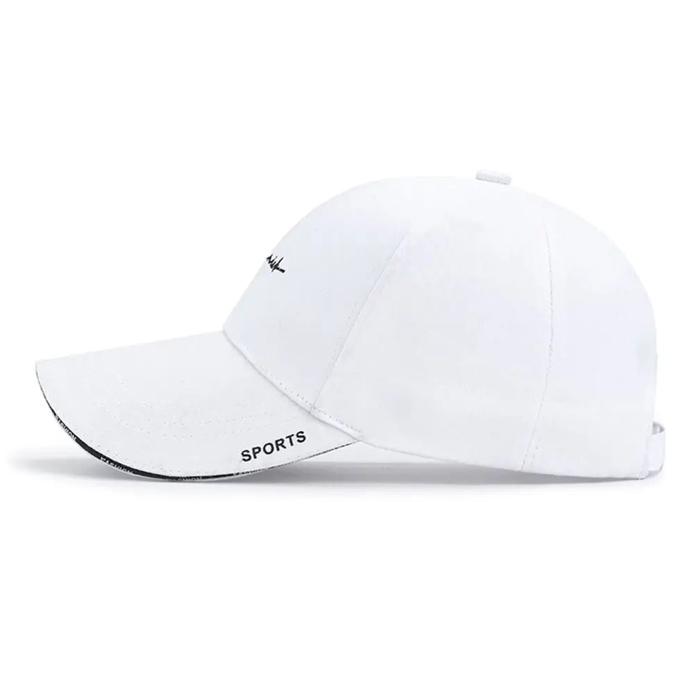 Basecap Männer – Bestickte Baseball Kappe mit Sonnenschutz aus Baumwolle