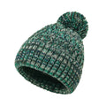 Bommelmütze Damen – Gestrickte Wintermütze mit Bommel und Ananas-Muster