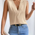 Elegante ärmellose Bluse