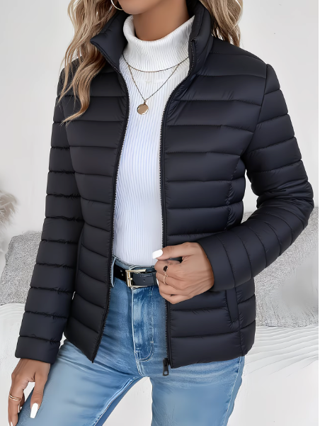 Elegante und leichte Daunenjacke