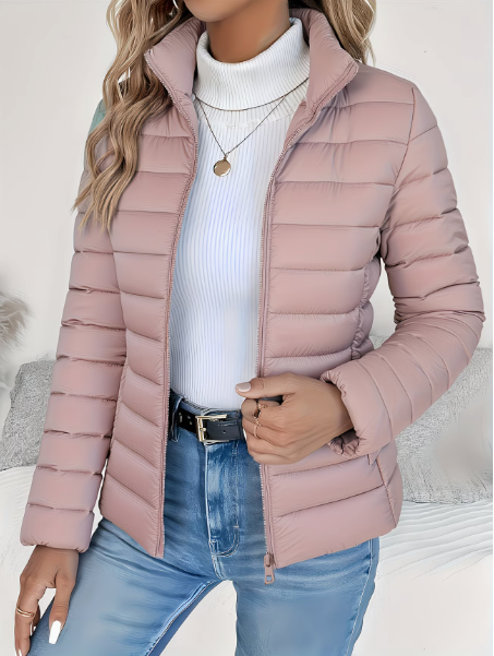 Elegante und leichte Daunenjacke