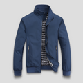 Herren Leichte Reißverschlussjacke mit Stehkragen
