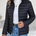 Übergangsjacke Damen | Stehkragen & Leichte Wärme