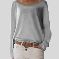 Feinstrickpullover mit Rundhalsausschnitt