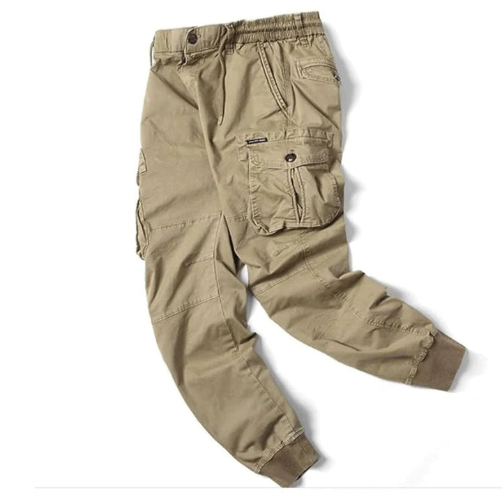 Herren Modische Cargohose mit schmal zulaufender Passform