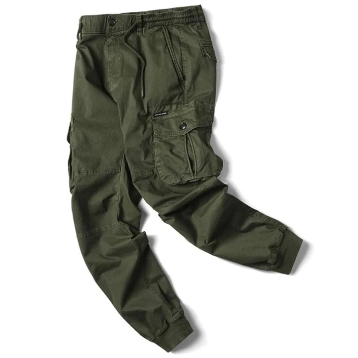 Herren Modische Cargohose mit schmal zulaufender Passform