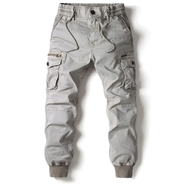 Herren Modische Cargohose mit schmal zulaufender Passform