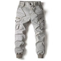 Herren Modische Cargohose mit schmal zulaufender Passform