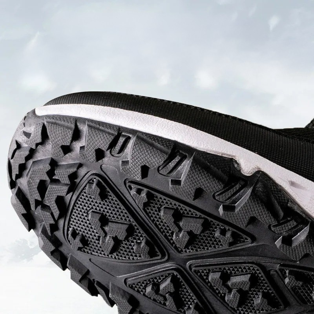 Winterstiefel für Herren Wasserdicht mit Seitenreißverschluss und Plüschfutter
