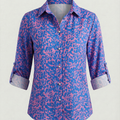 Bluse mit Umlegekragen