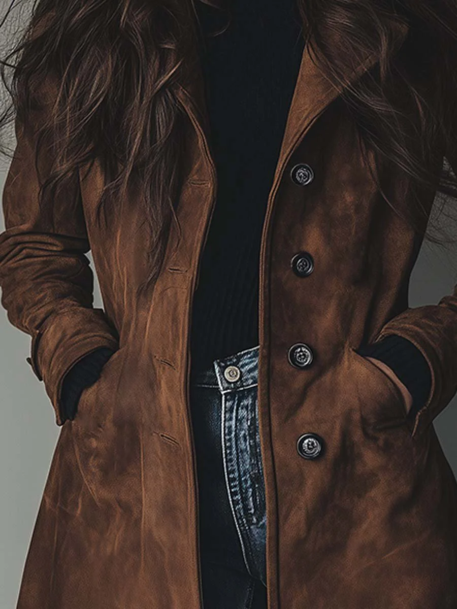 Klassischer Trenchcoat im Vintage-Look