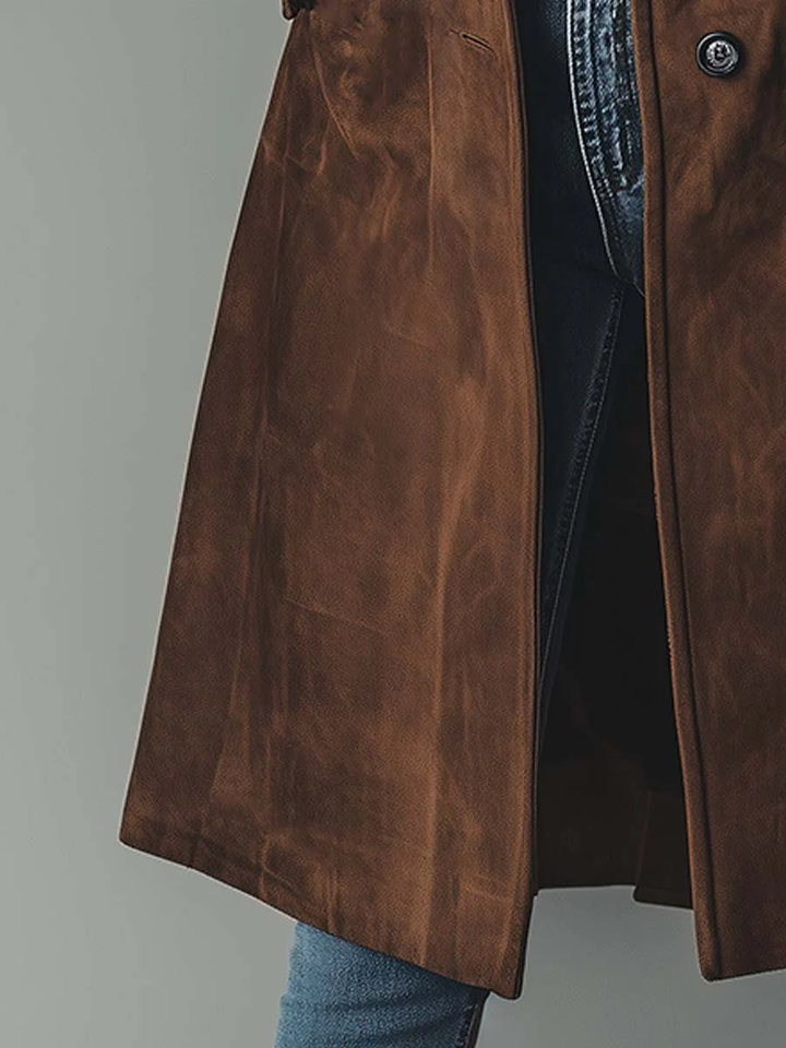 Klassischer Trenchcoat im Vintage-Look