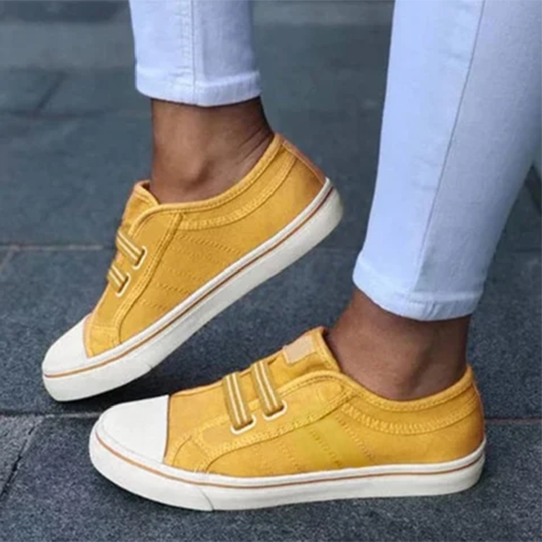 Lässige Turnschuhe Zum Hineinschlüpfen